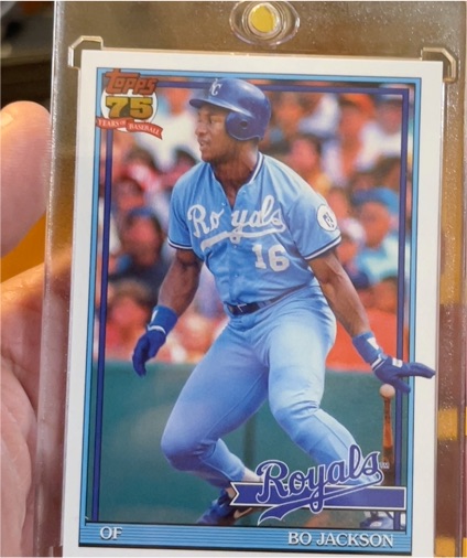 2026 Topps Series 1 #T91-29 Bo Jackson — front