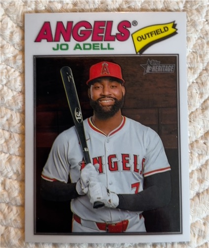 2026 Topps Heritage #42 Jo Adell — front