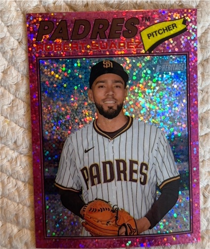 2026 Topps Heritage #174 Robert Suarez — front