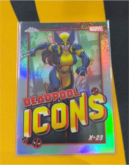 2025 Topps Chrome Deadpool Icons #DI-5 X-23 — front
