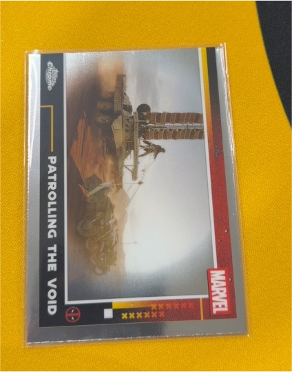 2025 Topps Chrome #65 Deadpool Patrolling The Void — front