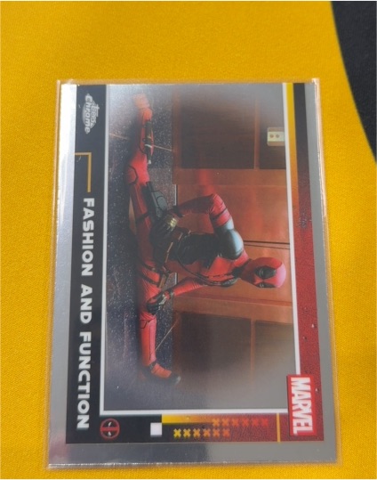 2025 Topps Chrome Deadpool #58 Fashion and Function — front