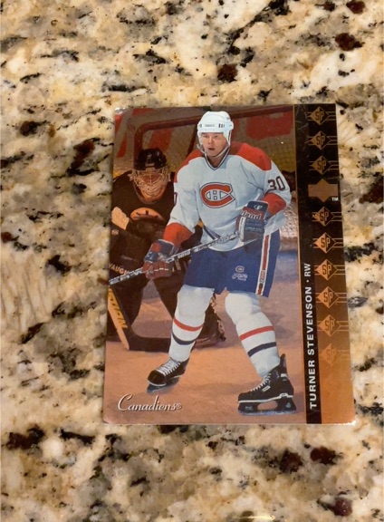 1994-95 Upper Deck SP #SP-132 Turner Stevenson — front
