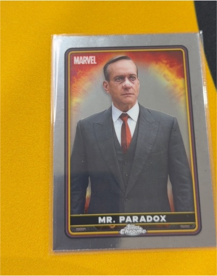 2025 Topps Chrome Deadpool #22 Mr. Paradox — front
