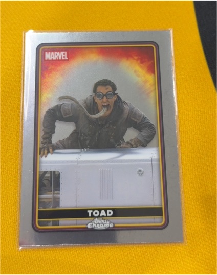 2025 Topps Chrome Deadpool #40 Toad — front