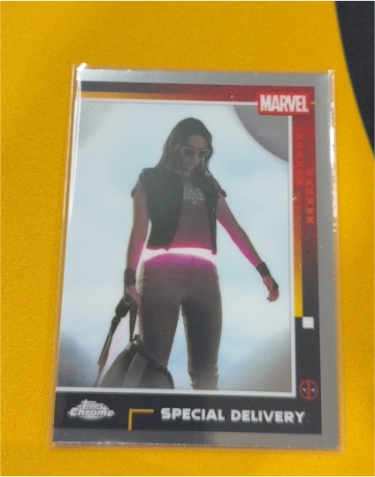 2025 Topps Chrome Marvel Deadpool #83 X-23 Special Delivery — front