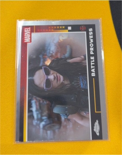 2025 Topps Chrome #82 X-23 Battle Prowess — front
