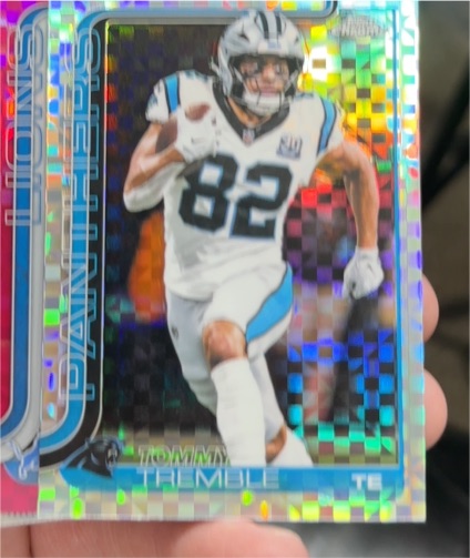 2025 Topps Chrome Football #44 Tommy Tremble — front