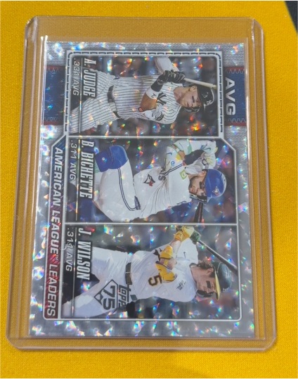 2026 Topps Series 1 #204 Aaron Judge, Bo Bichette, Jacob Wilson — front