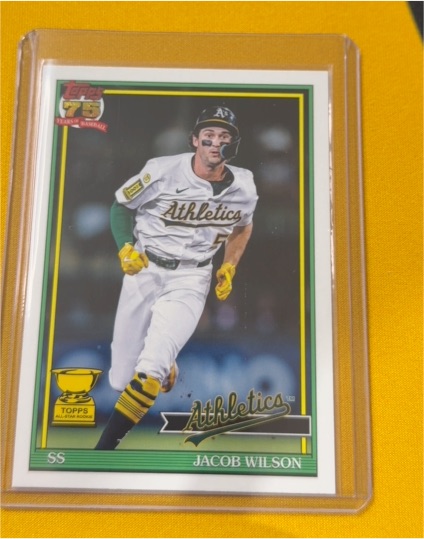 2026 Topps Series 1 1991 Topps #T91-77 Jacob Wilson — front