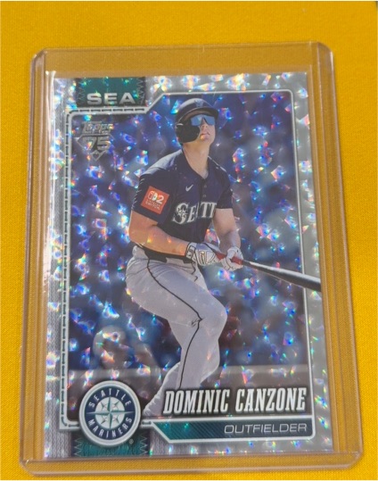 2026 Topps Series 1 #156 Dominic Canzone — front