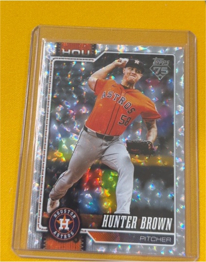 2026 Topps Series 1 #264 Hunter Brown — front