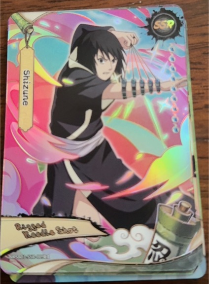 2026 Kayou Naruto #NRB08-SSR-009L3 Shizune — front