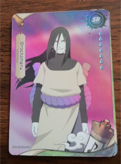 Naruto Kayou 2002 NRSA02-SR-008L2 Orochimaru SR — front