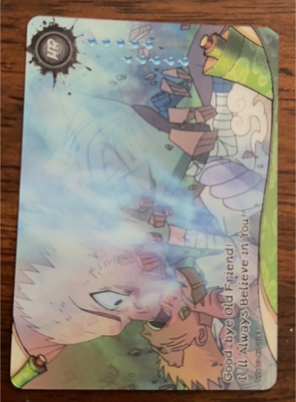 2025 Kayou Naruto Heaven Scroll #NRSA01-R-014L1 Naruto Uzumaki — front