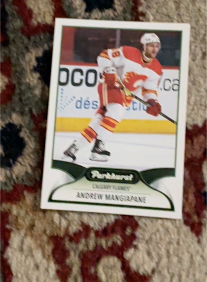 2021-22 Parkhurst #91 Andrew Mangiapane — front