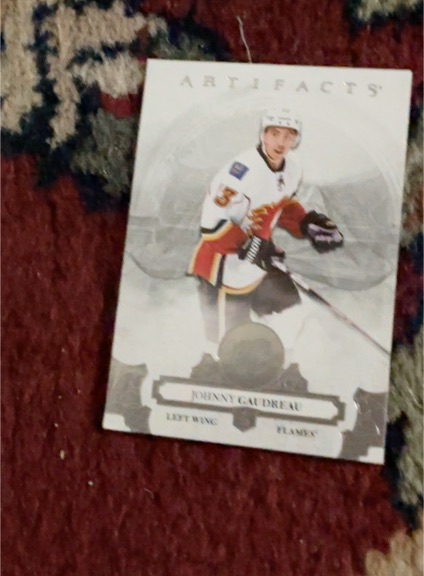2017-18 Upper Deck Artifacts #5 Johnny Gaudreau — front