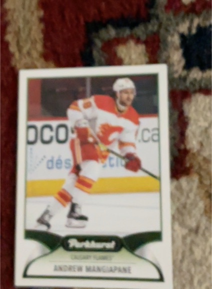 2021-22 Parkhurst #91 Andrew Mangiapane — front