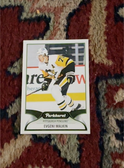 2021-22 Parkhurst #256 Evgeni Malkin — front