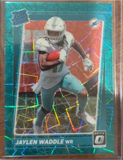 2021 Donruss Optic #208 Jaylen Waddle — front