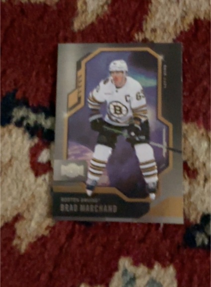2024-25 UD SkyBox Metal Universe #74 Brad Marchand — front