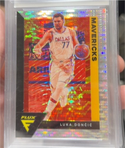2020-21 Panini Flux Prizm #37 Luka Dončić — front