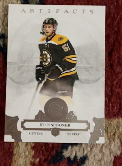 2017-18 Upper Deck Artifacts #69 Ryan Spooner — front