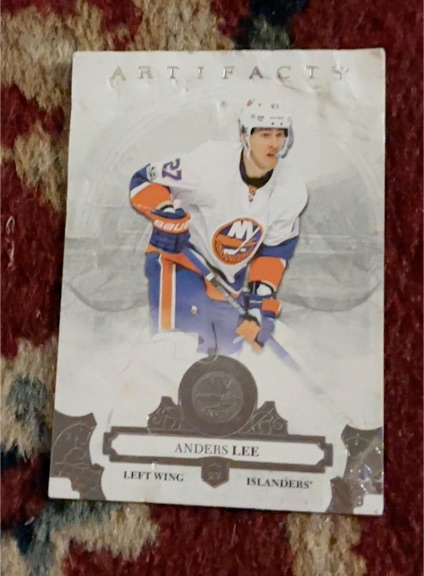 2017-18 Upper Deck Artifacts #98 Anders Lee — front