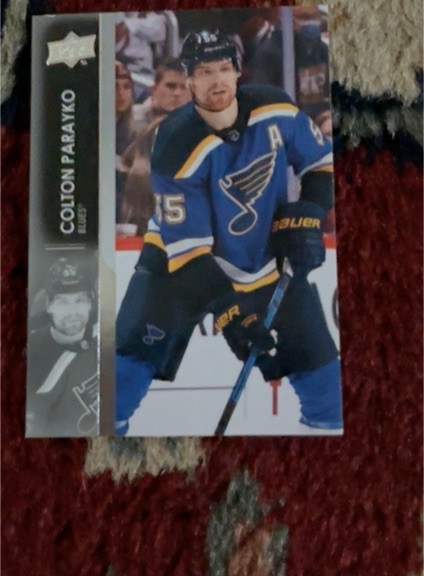 2021-22 Upper Deck Series 2 #407 Colton Parayko — front