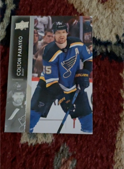 2021-22 Upper Deck Series 2 #407 Colton Parayko — front