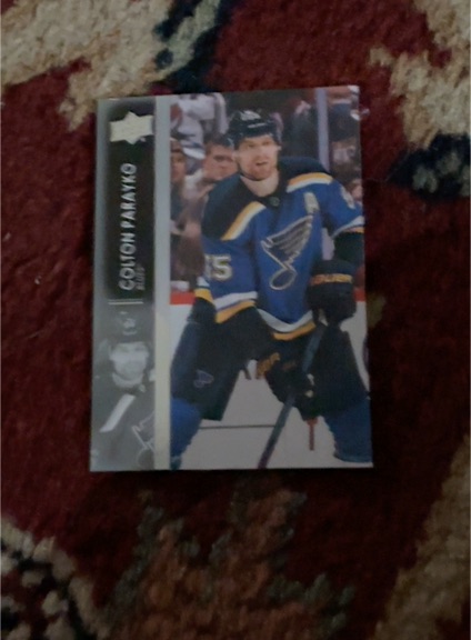 2023-24 Upper Deck #408 Colton Parayko — front