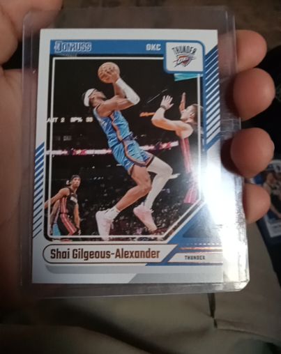 2024-25 Panini Donruss #123 Shai Gilgeous-Alexander — front