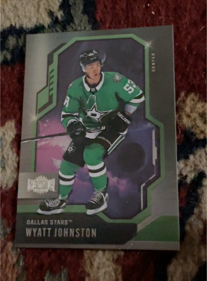 2024-25 Skybox Metal Universe #51 Wyatt Johnston — front