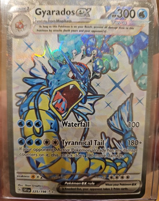 2023 Pokémon Scarlet & Violet #225 Gyarados ex — front