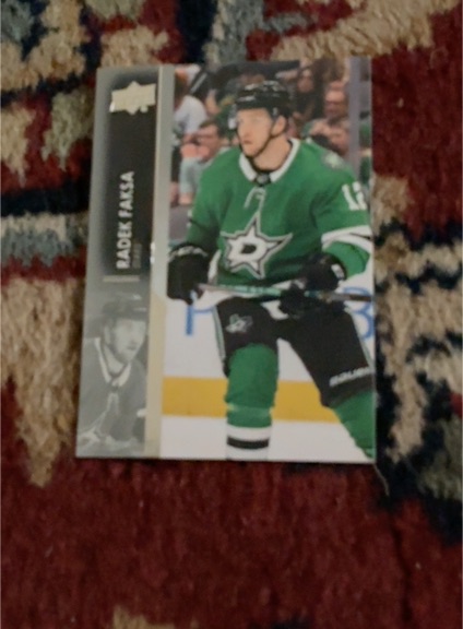 2021-22 Upper Deck Series 2 #308 Radek Faksa — front