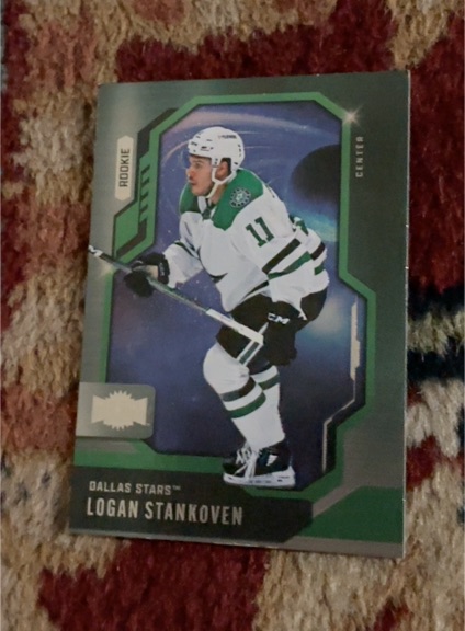 2024-25 Skybox Metal Universe #115 Logan Stankoven — front