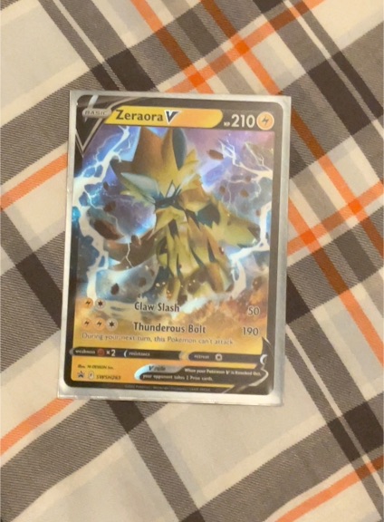 2022 Pokémon SWSH #263 Zeraora V — front
