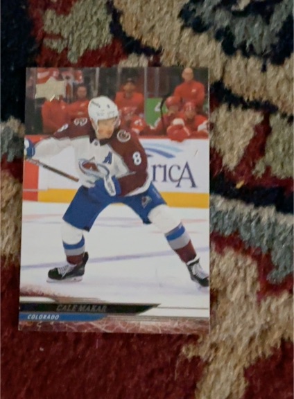 2024-25 Upper Deck Series 1 #48 Cale Makar — front