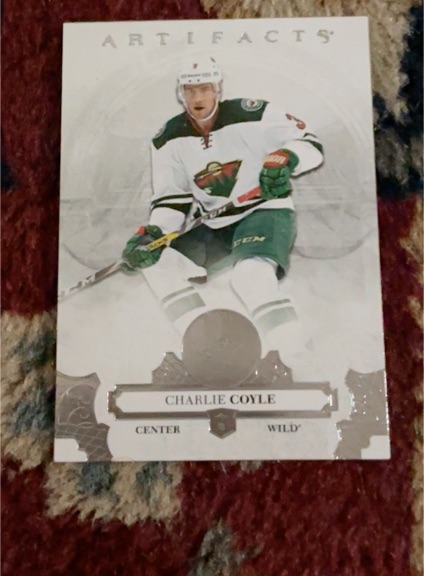 2017-18 Upper Deck Artifacts #7 Charlie Coyle — front