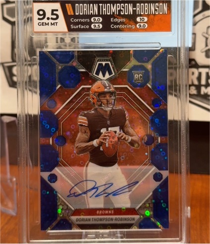 2023 Panini Mosaic #316 Dorian Thompson-Robinson — front