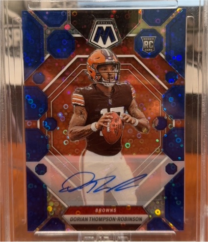 2023 Panini Mosaic #316 Dorian Thompson-Robinson — front