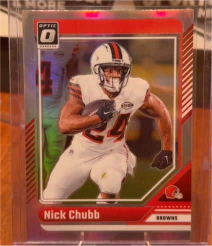 2024 Donruss Optic #45 Nick Chubb — front