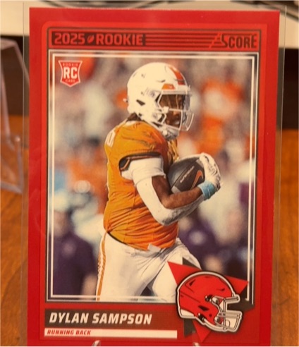 2025 Panini Score #52 Dylan Sampson — front