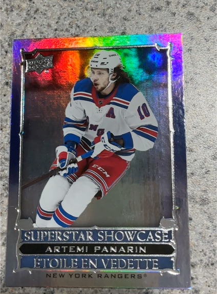 2021-22 Upper Deck Tim Hortons Superstar Showcase #SS7 Artemi Panarin — front