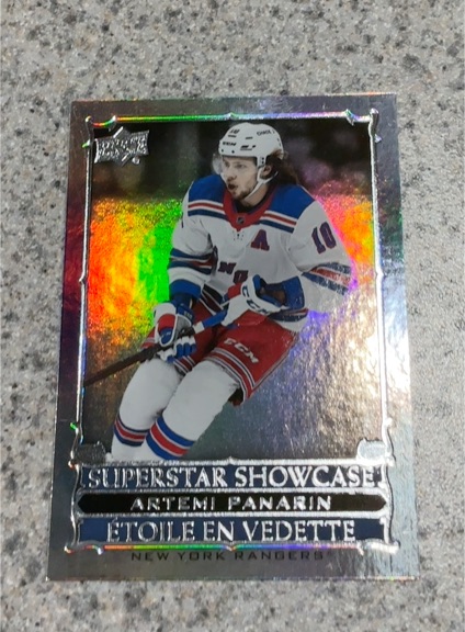 2021-22 Upper Deck Tim Hortons Superstar Showcase #SS-7 Artemi Panarin — front