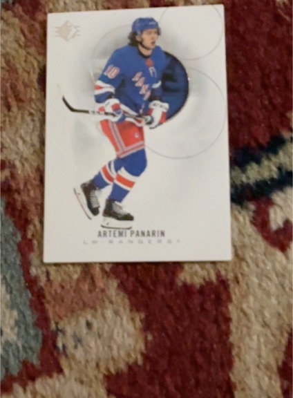 2020-21 Upper Deck SP Authentic #83 Artemi Panarin — front