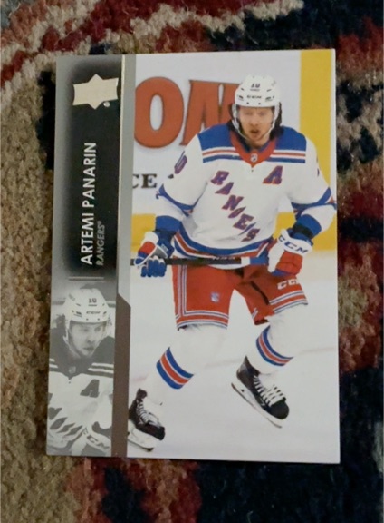 2021-22 Upper Deck Series 1 #125 Artemi Panarin — front