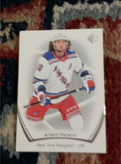 2021-22 Upper Deck SP Authentic #43 Artemi Panarin — front