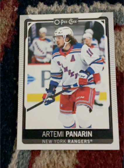 2021-22 O-Pee-Chee #2 Artemi Panarin — front
