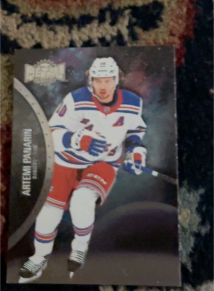 2021-22 SkyBox Metal Universe #65 Artemi Panarin — front